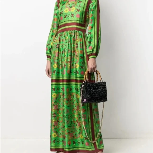 Tory Burch | Dresses | Sold Tory Burch Silk Scarf Printed Dress Size 8 |  Poshmark